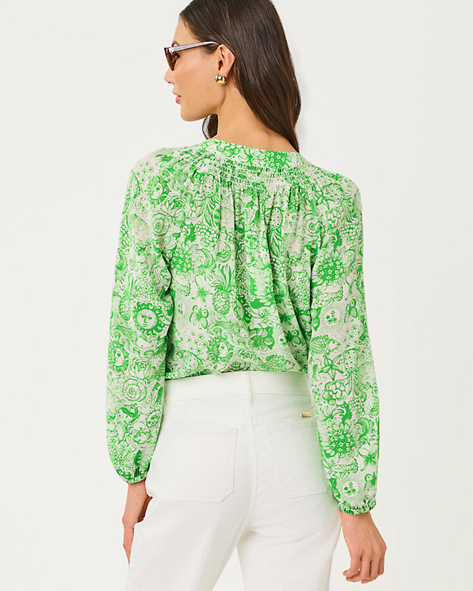 Elsa Top (Putting Green Lil Fleur De Lilly)