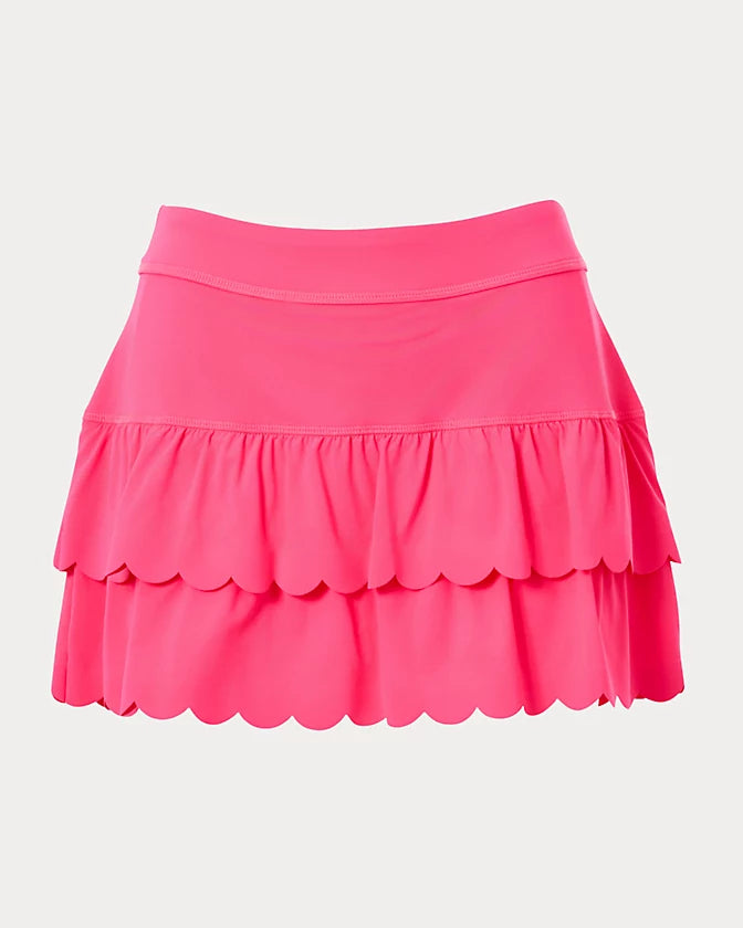 Miesha Scallop Skort (Lipstick Pink)