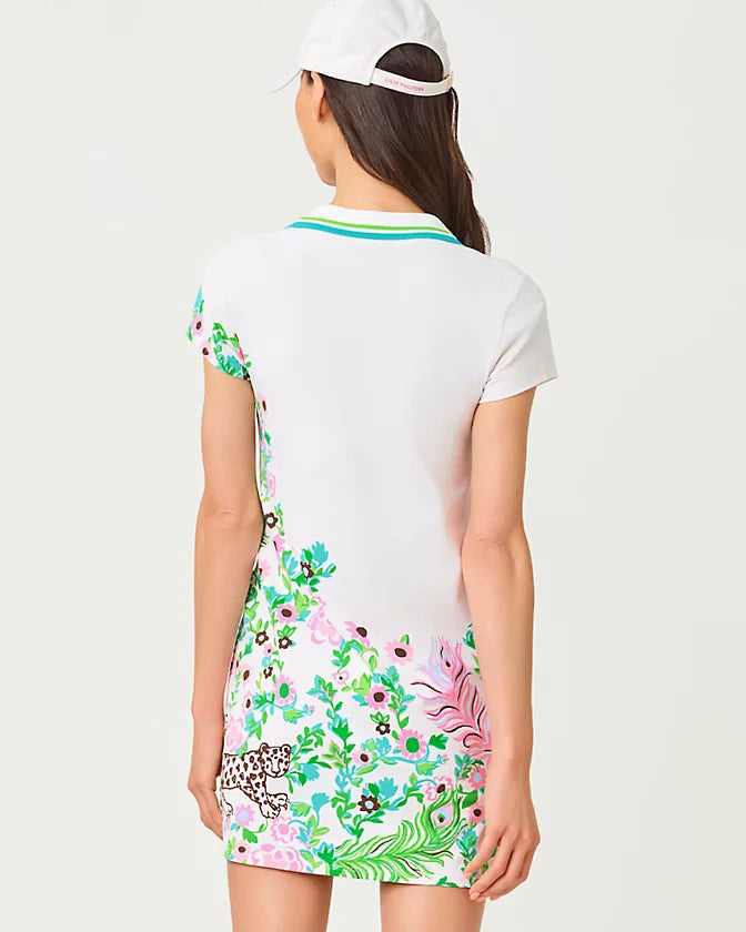 Cayo Costa Dress (Resort White Royal Zoo)