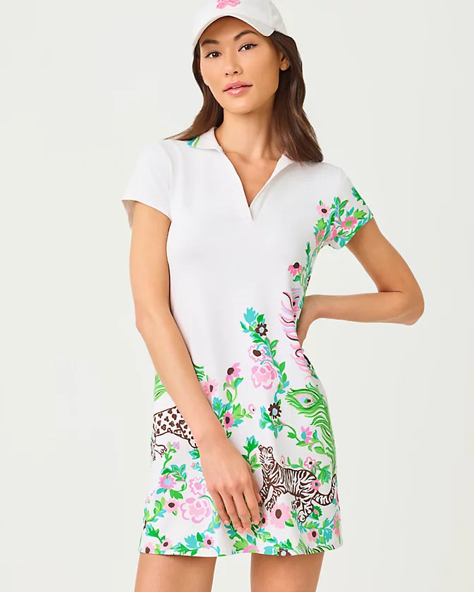Cayo Costa Dress (Resort White Royal Zoo)