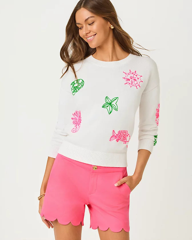 Buttercup Mid-Rise Short (Cherry Blossom Pink)