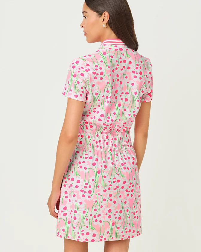 Love Active Dress (Conch Shell Pink Lil Sunny Daisies)