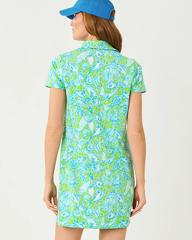 Dune Dress UPF 50 (Day Dream Blue Throw Me a Line)