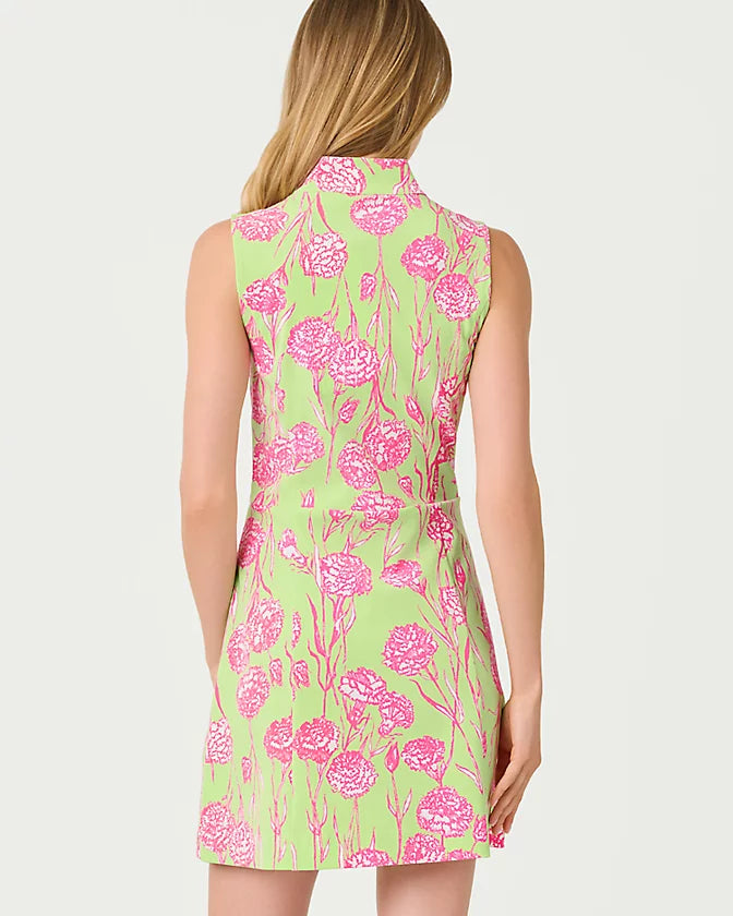 Catarina Dress (Pistachio Alina Golf)