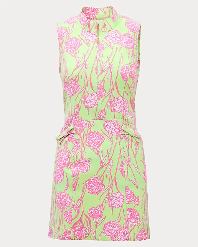 Catarina Dress (Pistachio Alina Golf)