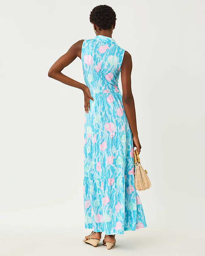 Riegan Maxi Dress (Carol Blue Shelden)