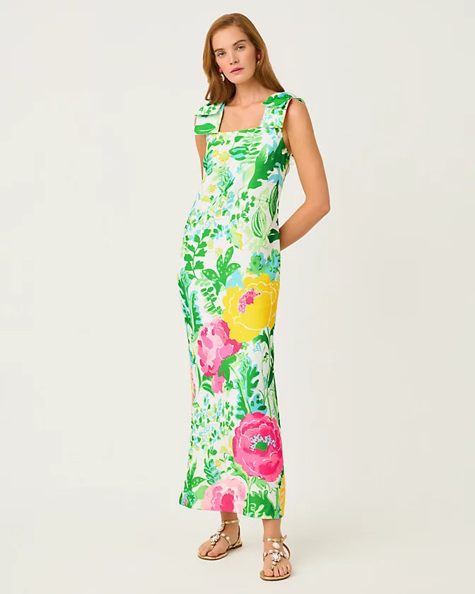 Bernice Maxi Dress (Multi Poppy Party)