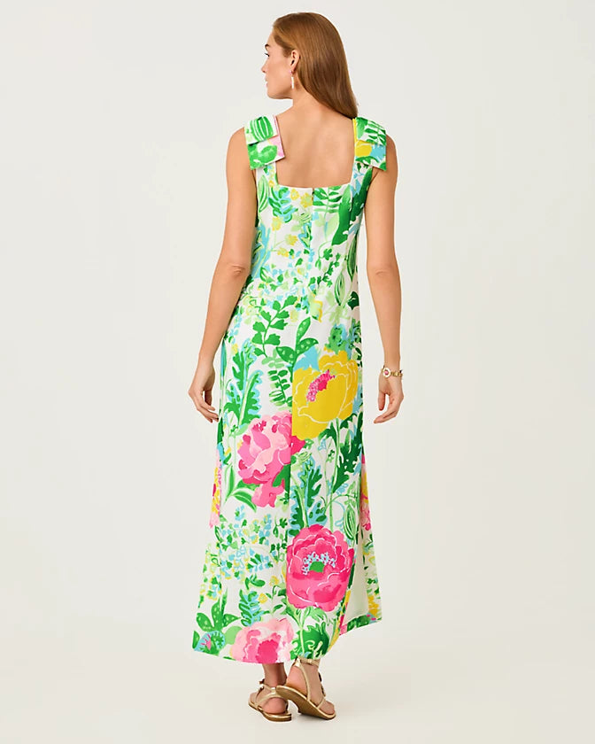Bernice Maxi Dress (Multi Poppy Party)