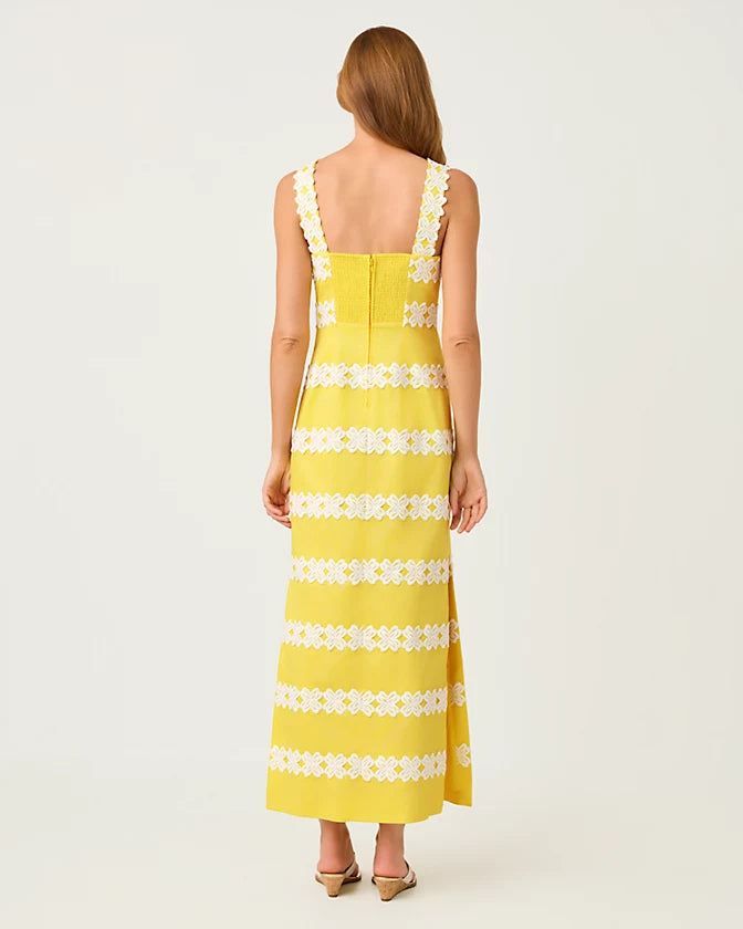 Davis Maxi Dress (Estelle Yellow)