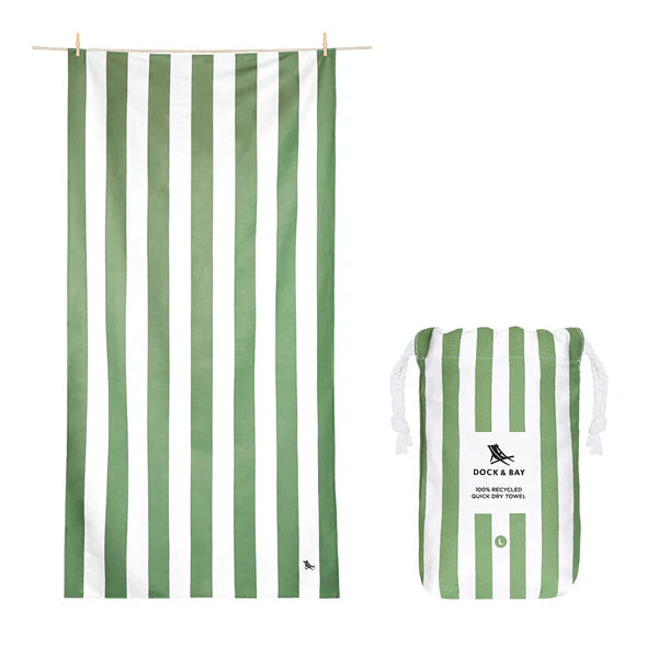 Quick Dry Towel (Cayman Olive)