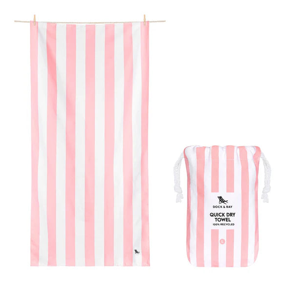 Quick Dry Towels L (Malibu Pink)