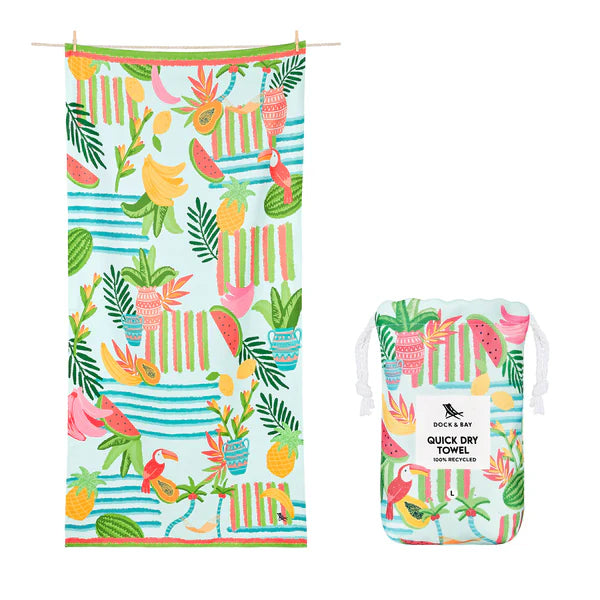 Quick Dry Towels L (Tropicana Treat)