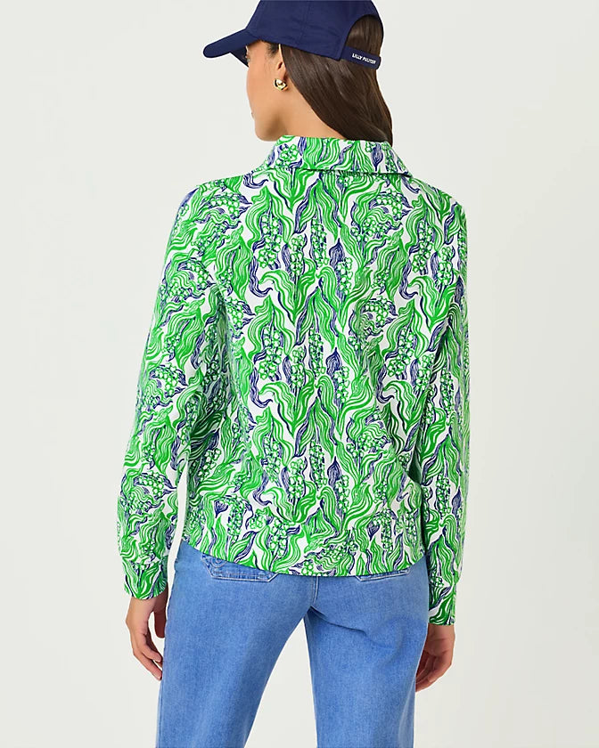 Eleni Zip-up (Putting Green Lilly of the Valley)