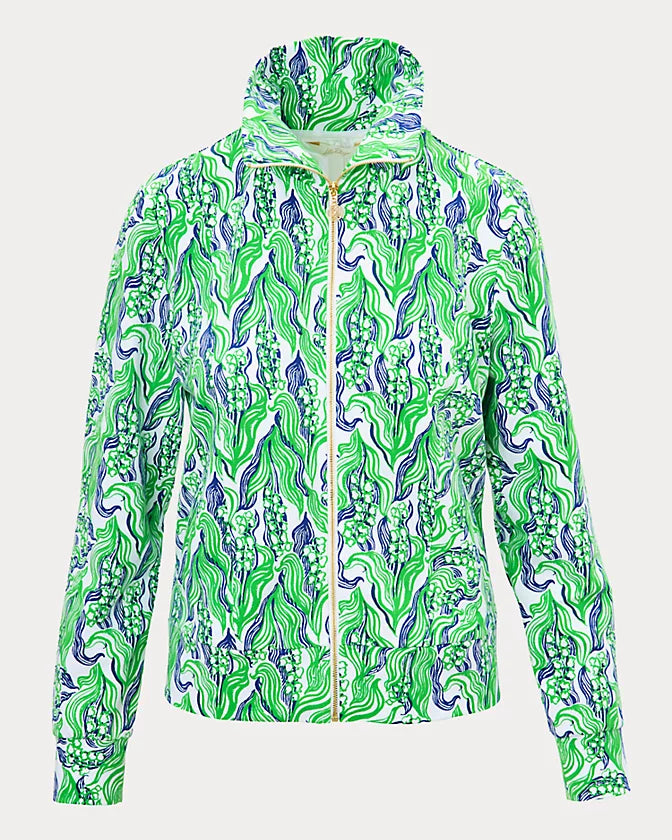 Eleni Zip-up (Putting Green Lilly of the Valley)