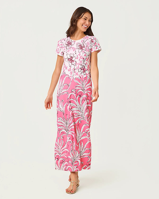 Kaden UPF 50 Maxi (Confetti Pink Bumbley Buzz)