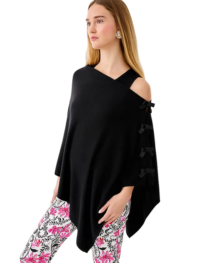 Harp Wrap w Bows (Black)