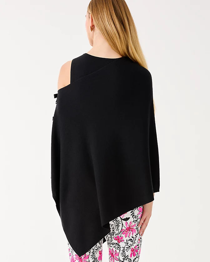 Harp Wrap w Bows (Black)