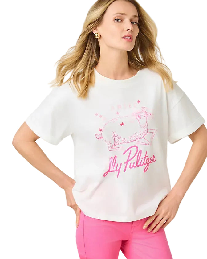 Stella Knit Top (Multi Aries Graphic)