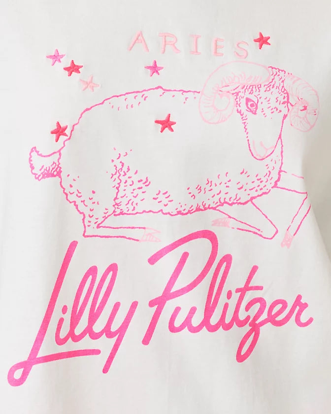 Stella Knit Top (Multi Aries Graphic)