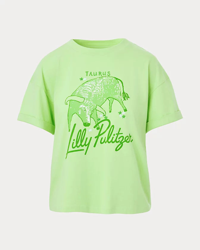 Stella Knit Top (Multi Taurus Graphic)