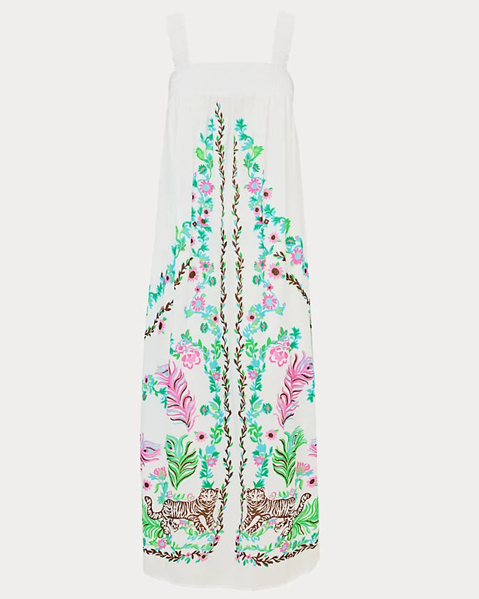 Colwin Midi Coverup (Resort White Royal Zoo)