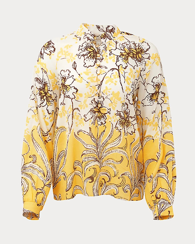 Renisha Top (Estelle Yellow Bumbley Buzz)