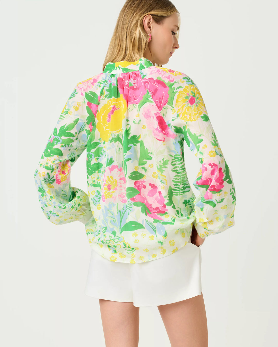 Renisha Top (Multi Poppy Party)