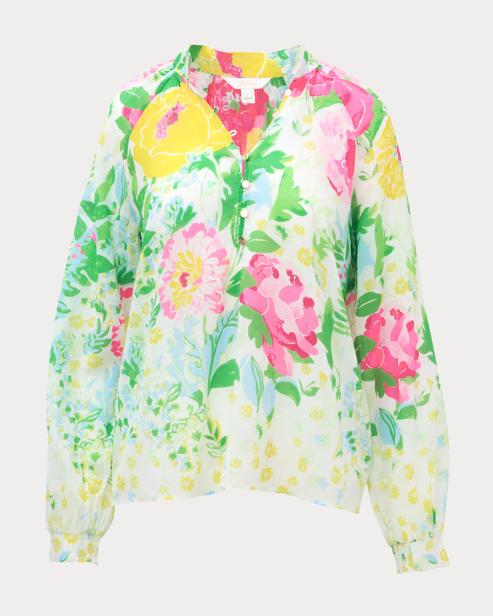 Renisha Top (Multi Poppy Party)