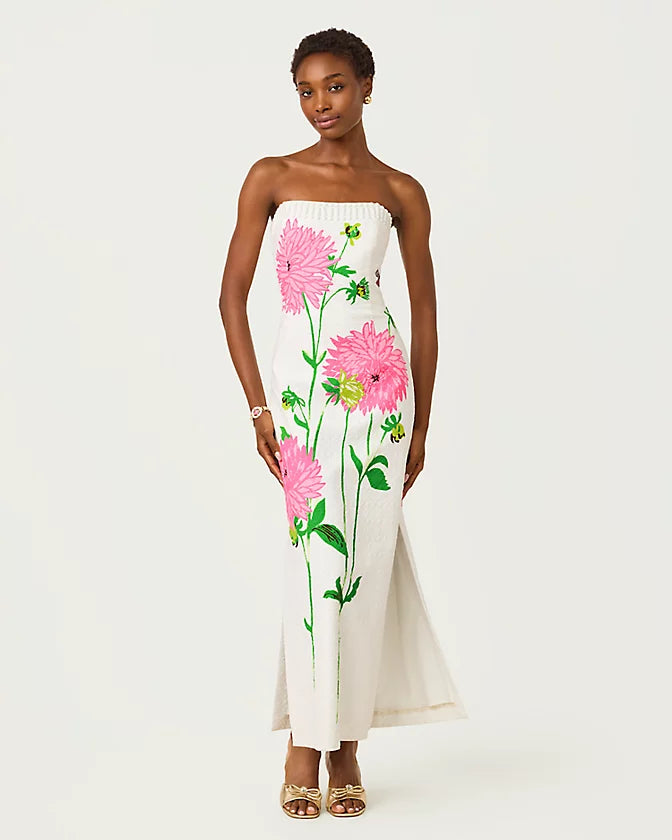 Elyse Stretch Maxi (Resort White Maryan)