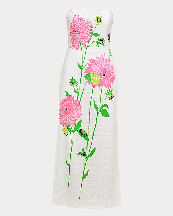 Elyse Stretch Maxi (Resort White Maryan)