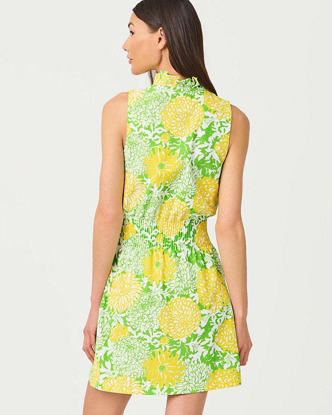 Love Active Sleeveless Dress (Crocodile Green Mumbo Jumbo)