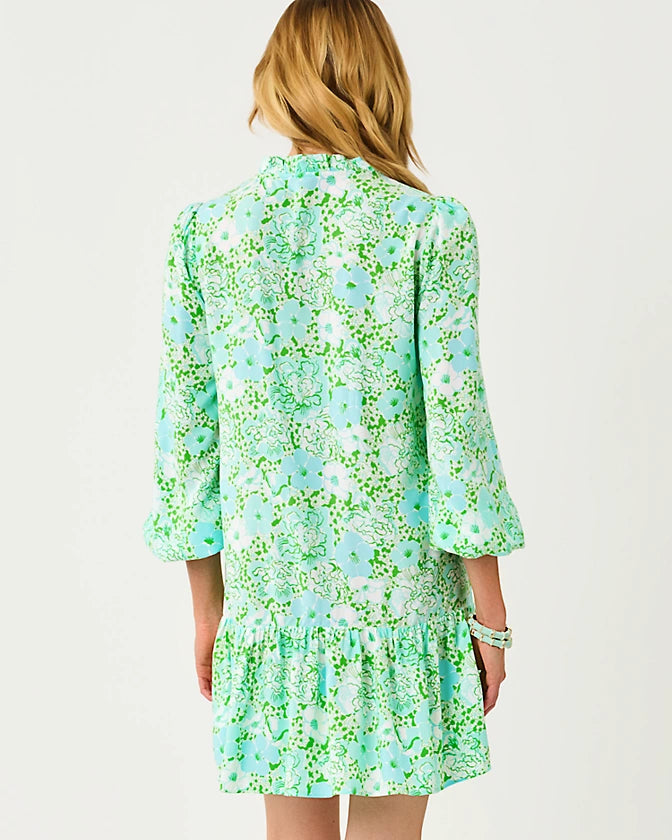 Shaley Tunic Dress (Mint Condition Burst of Joy)