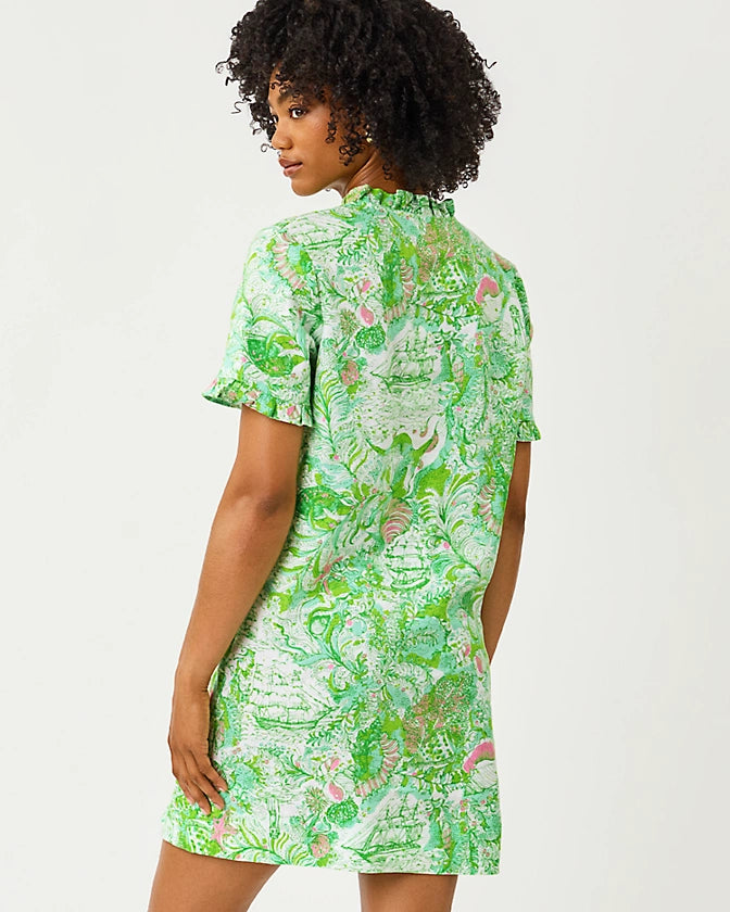 Scarlette Dress (Resort White Ship to Shore)