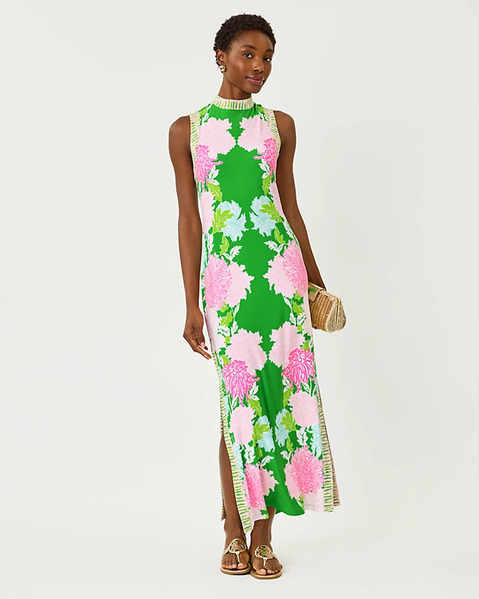 Wellington Maxi Dress (Terrace Green Go With the Flow)