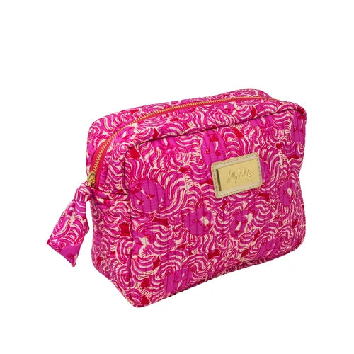 Cosmetic Pouch (Strawberry Red Pride of Lilly)
