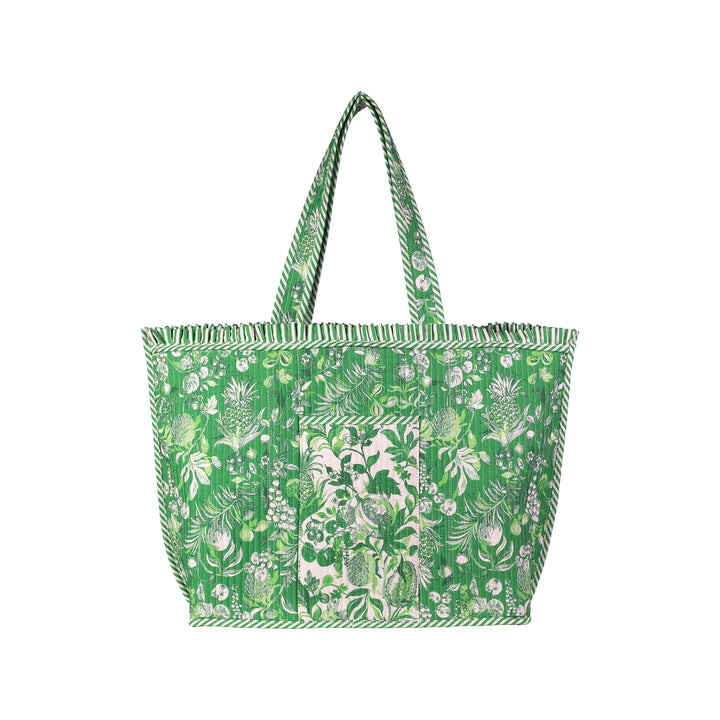 Quilted Ruffle Tote (Covent Garden)