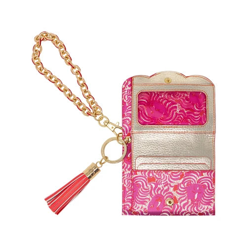 Snap Card Case (Strawberry Red Pride of Lilly)