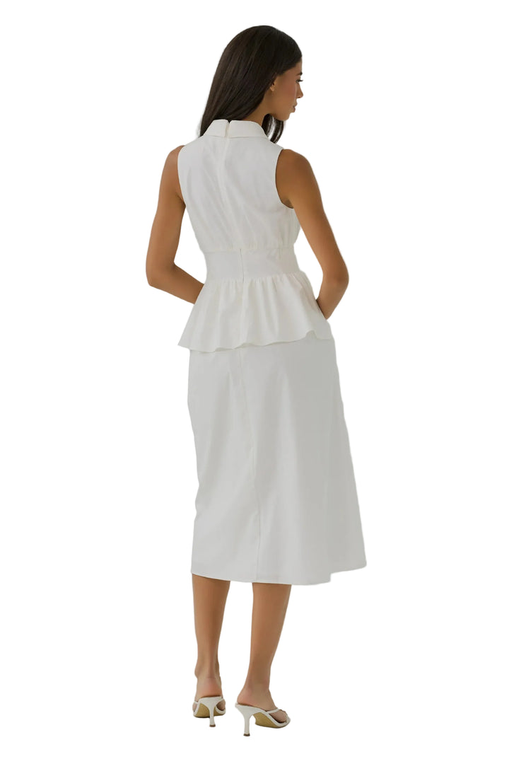 Paulette Dress (White)