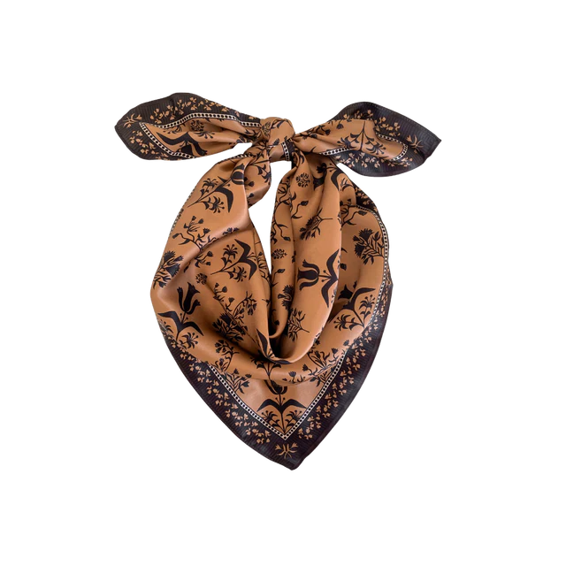 Pepper Block Print Scarf