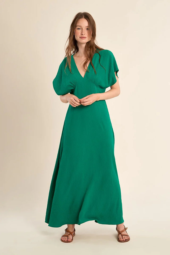 Woven Dress (Green)