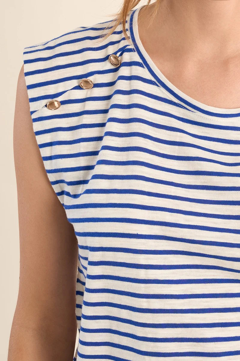 Knited Tee (Blue)