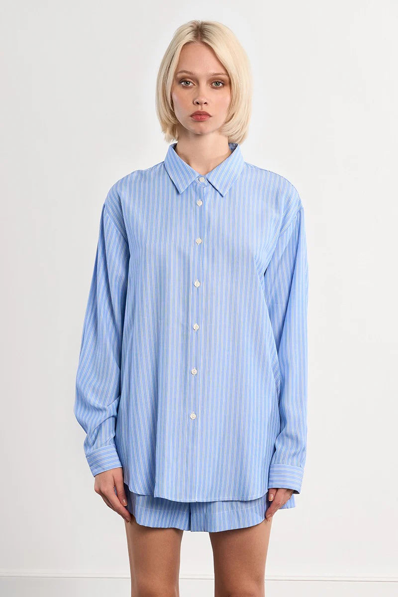 Woven Shirt (Blue)