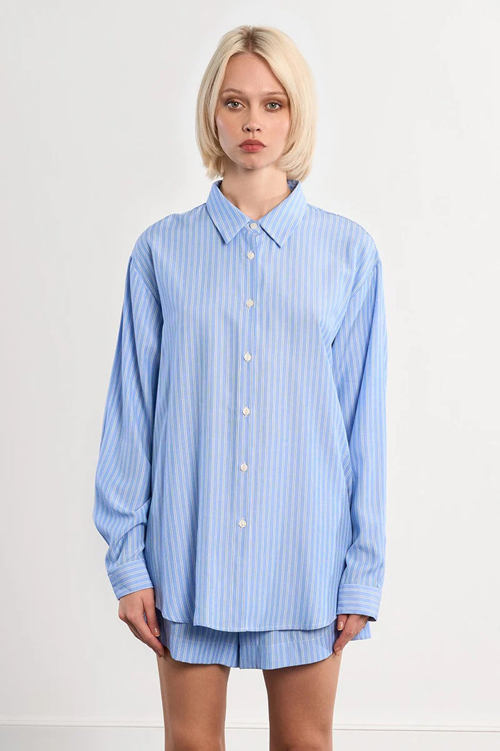 Woven Shirt (Blue)