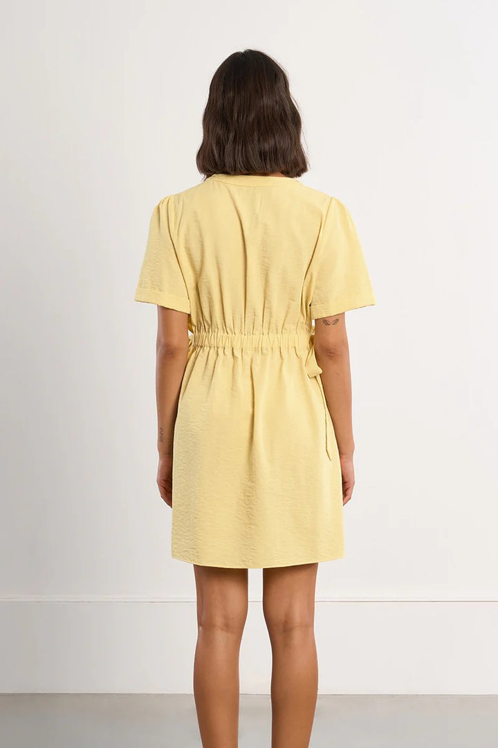 Woven Dress (Yellow)