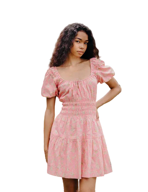 Nicola Dress (Love Emma &amp; Georgina Liberty Print)