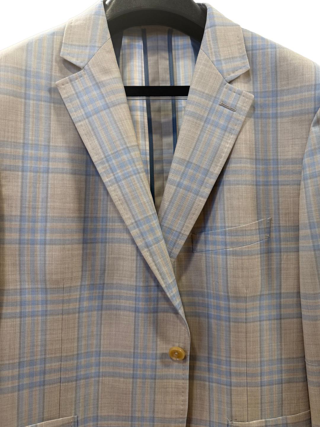 Layton Sport Coat (Blue Plaid)