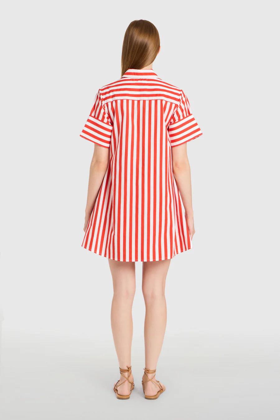 Dock Dress (Red Stripes)