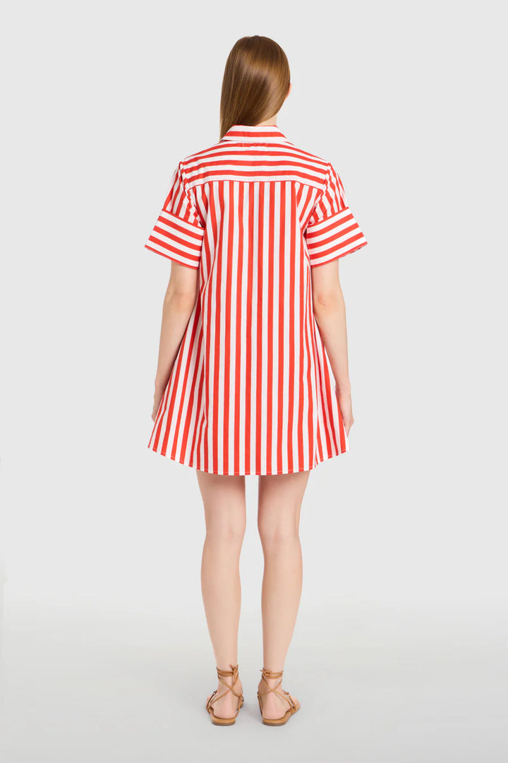 Dock Dress (Red Stripes)