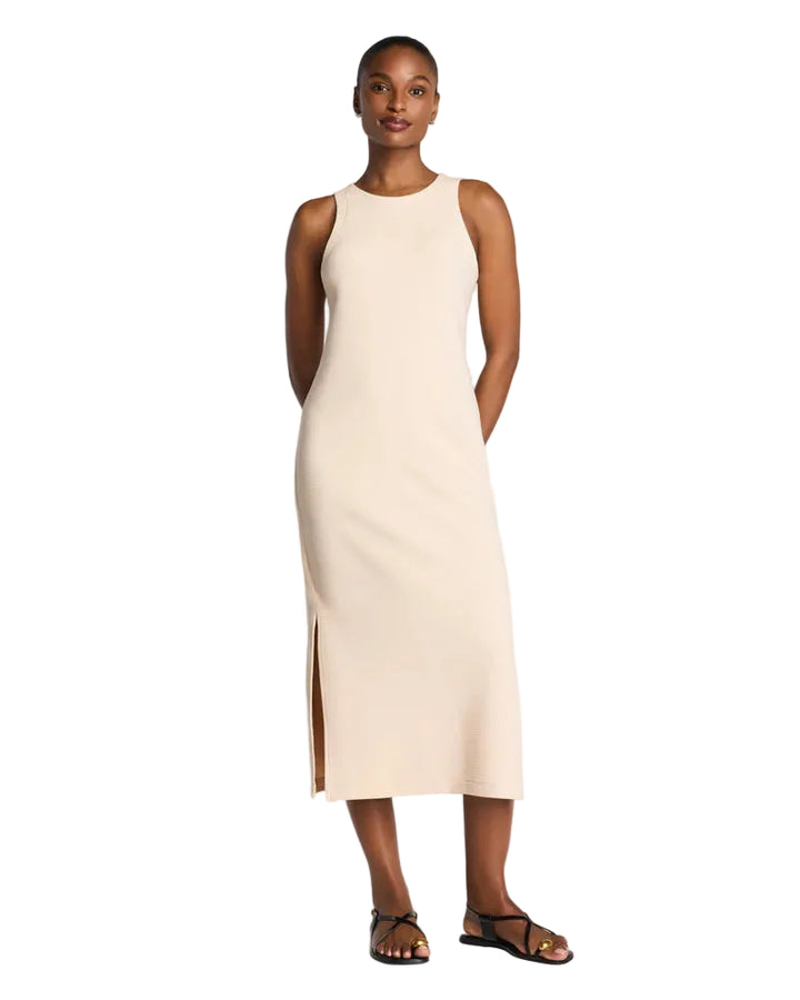 Airessentials French Rib Maxi Tank Dress (Toasted Coconut)