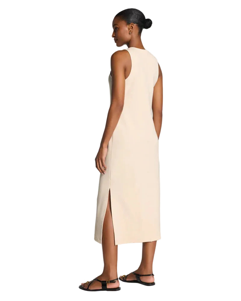 Airessentials French Rib Maxi Tank Dress (Toasted Coconut)